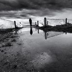 Winterspaziergang am Strand