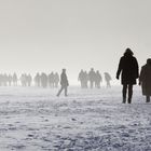 Winterspaziergang am Strand