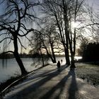 Winterspaziergang an der Außenalster