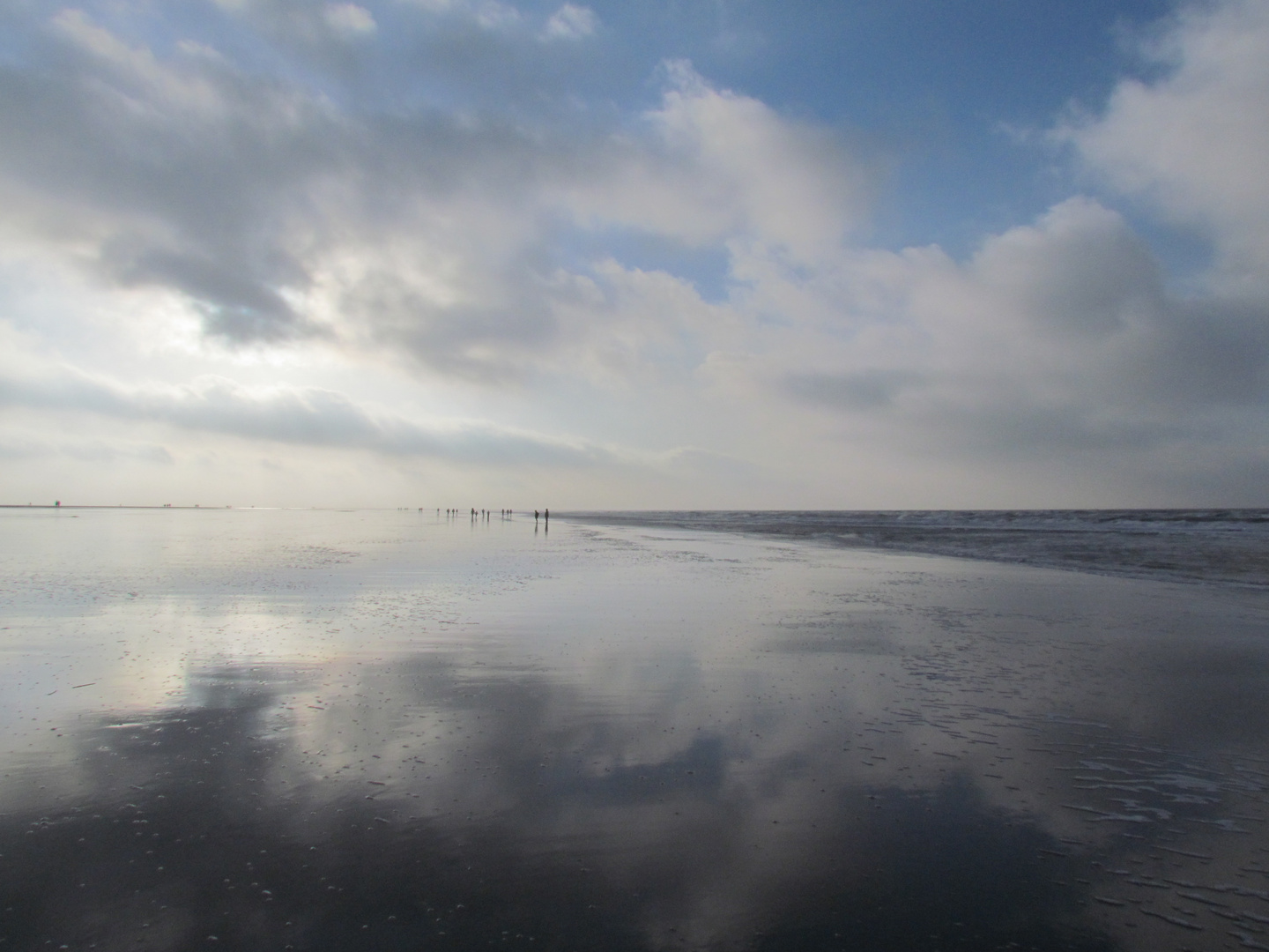 Winterspaziergang an der Nordsee