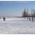 Winterspaziergang auf dem Bodensee