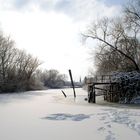 Winterspaziergang auf dem Eis