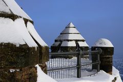 Winterspaziergang auf der Denkmalsterasse