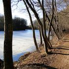 Winterspaziergang bei Ebersberg