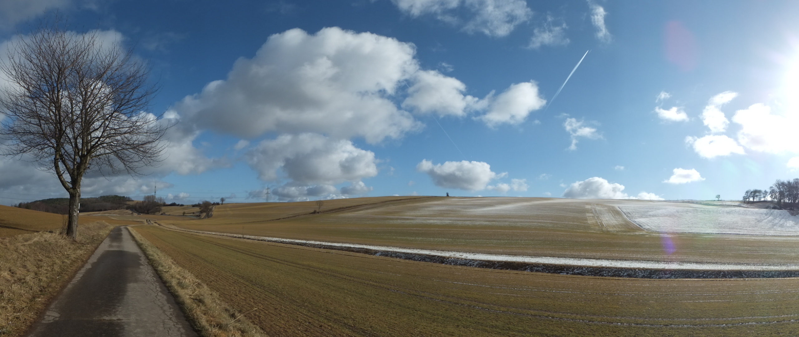 Winterspaziergang bei Thum