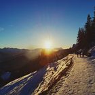 Winterspaziergang in den Alpen :)