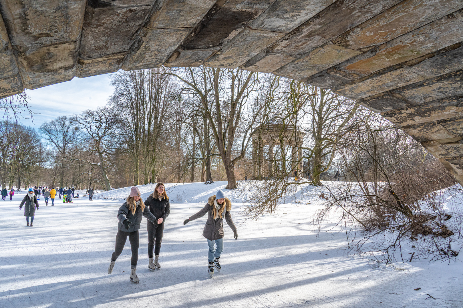 Winterspaziergang in Hannover-Herrenhausen VI