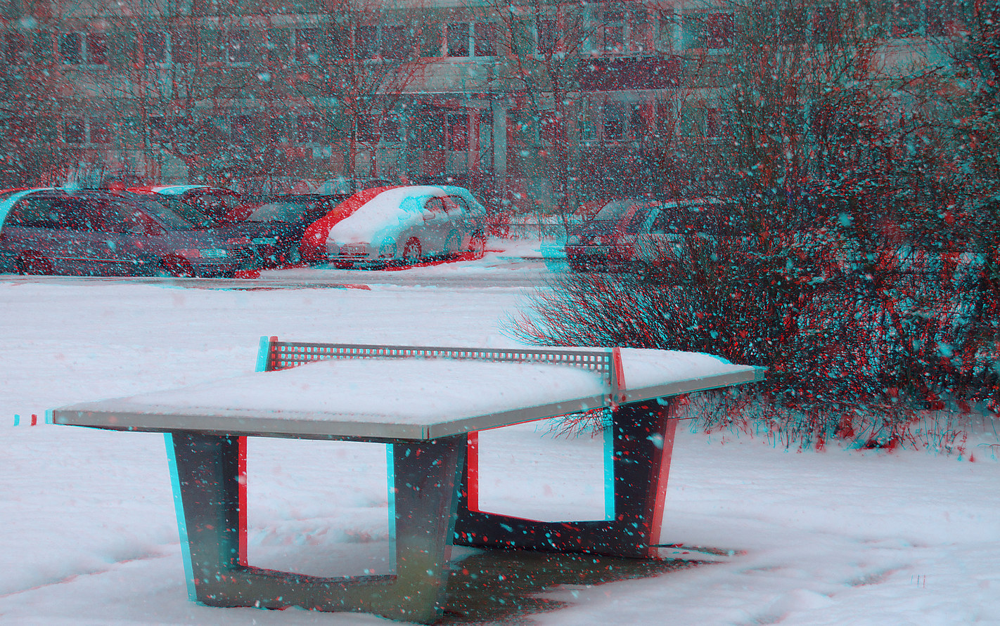 Wintersport ? (3D-Foto)