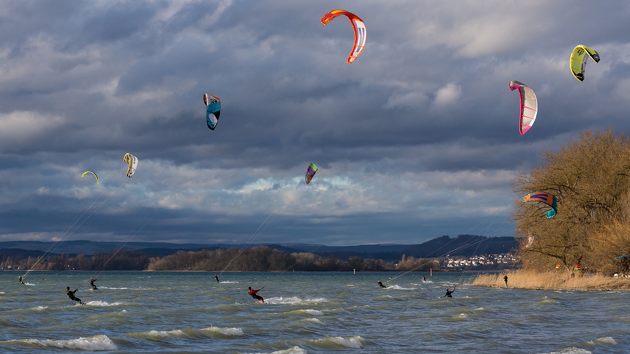 Wintersport am Bodensee