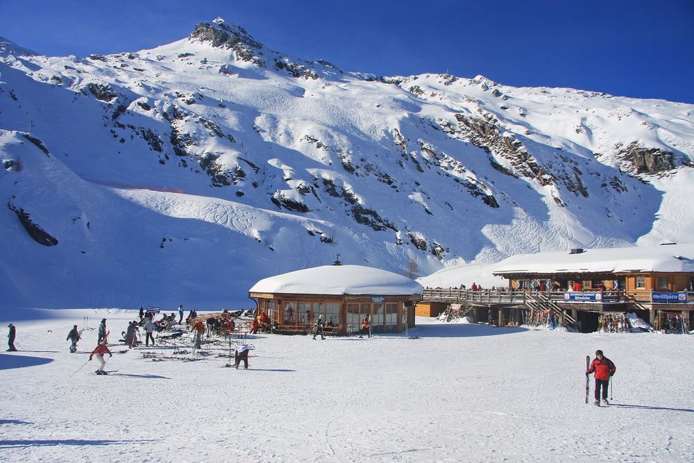 Wintersport am Kitzsteinhorn