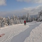 Wintersport auf dem Fichtelberg im Februar 2012.....  