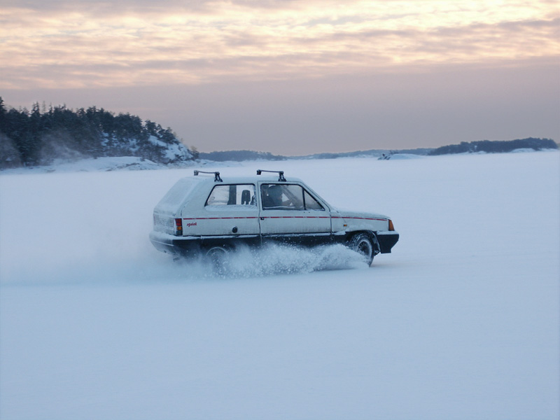 Wintersport in Finnland