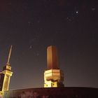 Wintersternbilder über dem Felberg (Taunus)