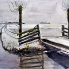 Winterstille am Polder