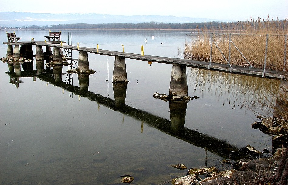 Winterstille am See