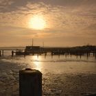 Winterstimmung am Hafen in Kloster