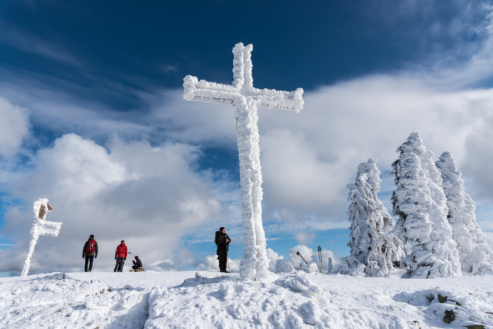 Winterstimmung am Lusen