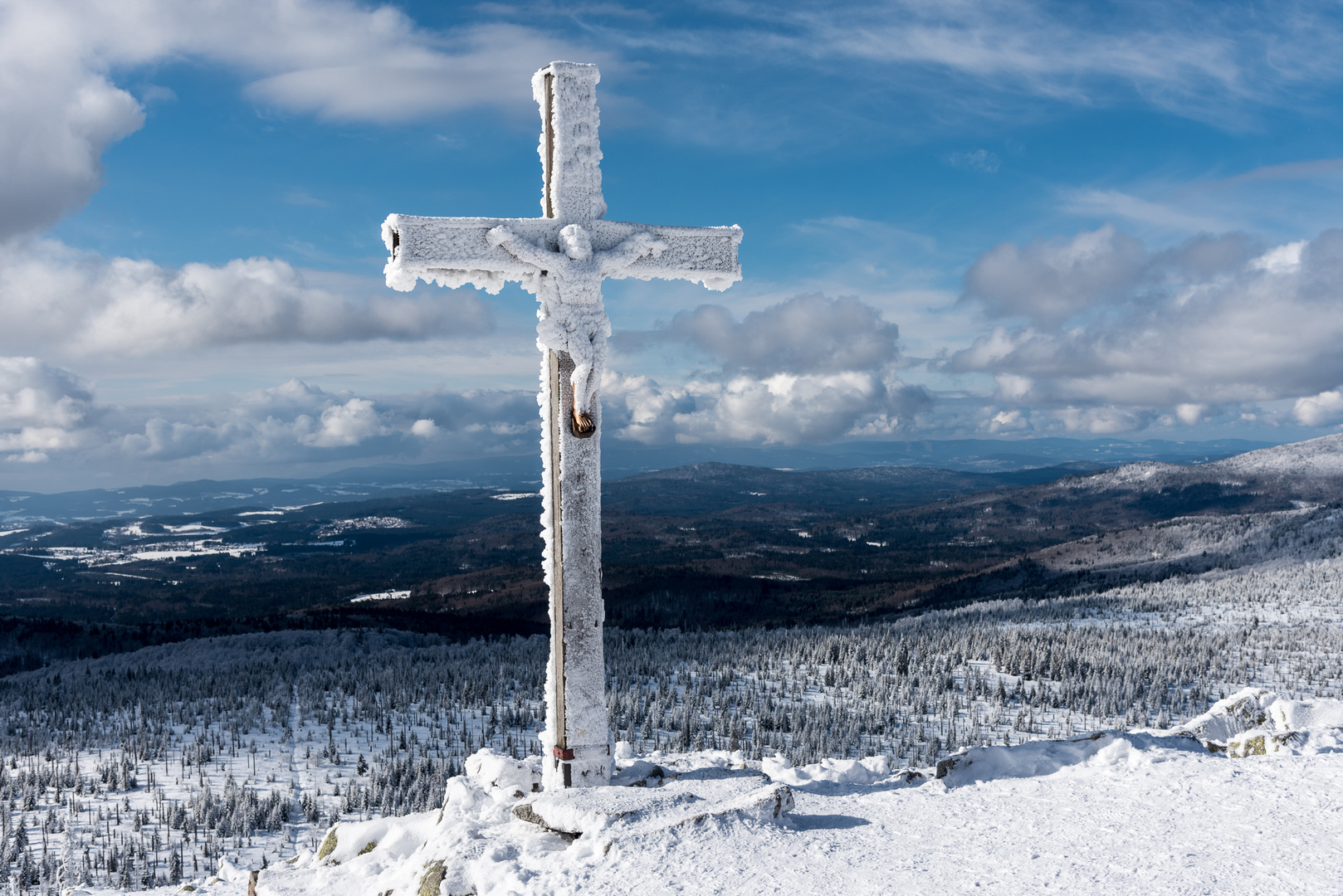 Winterstimmung am Lusen