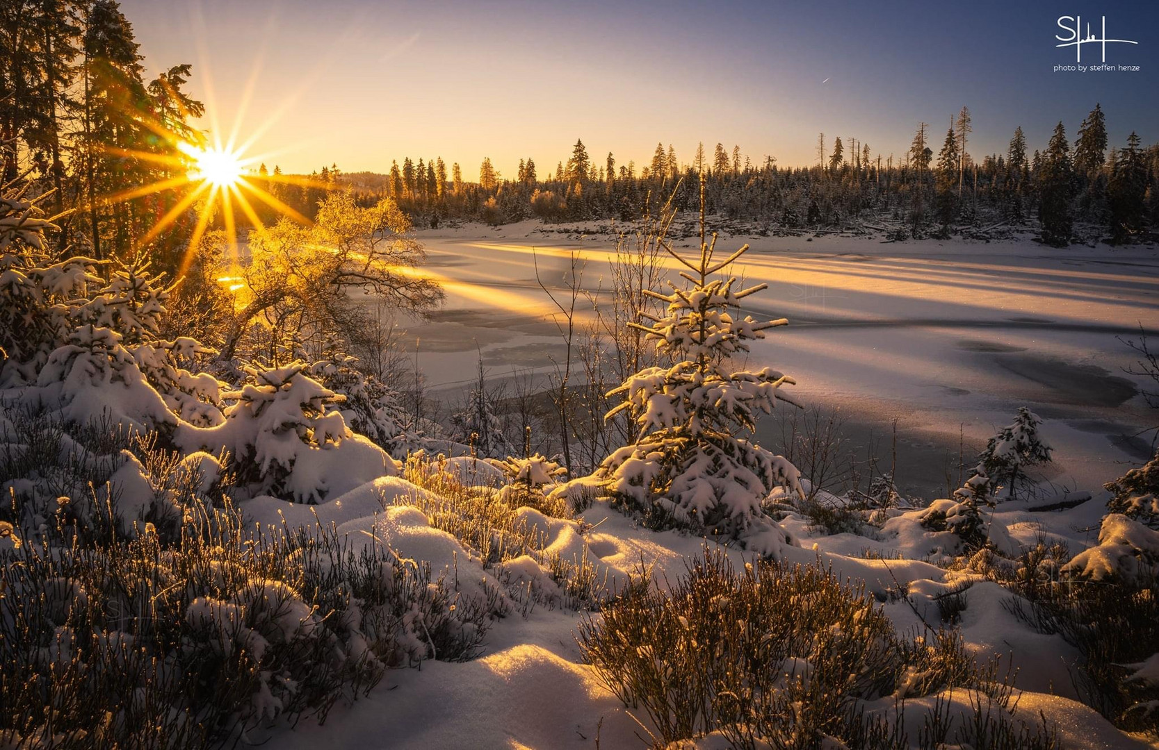 Winterstimmung am Oderteich