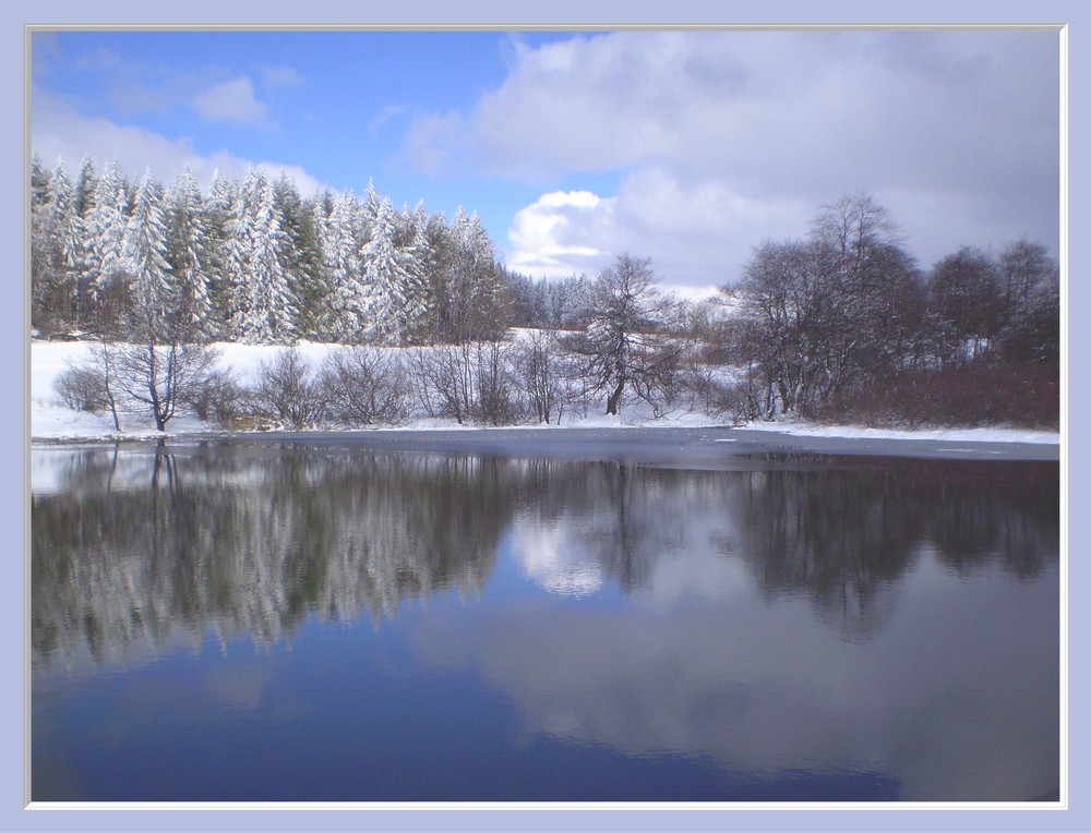 Winterstimmung am Ostersamstag 08