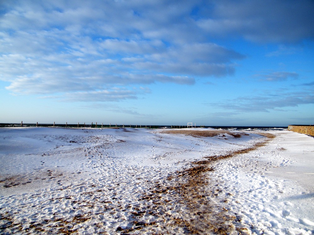 Winterstimmung am Ostseestrand