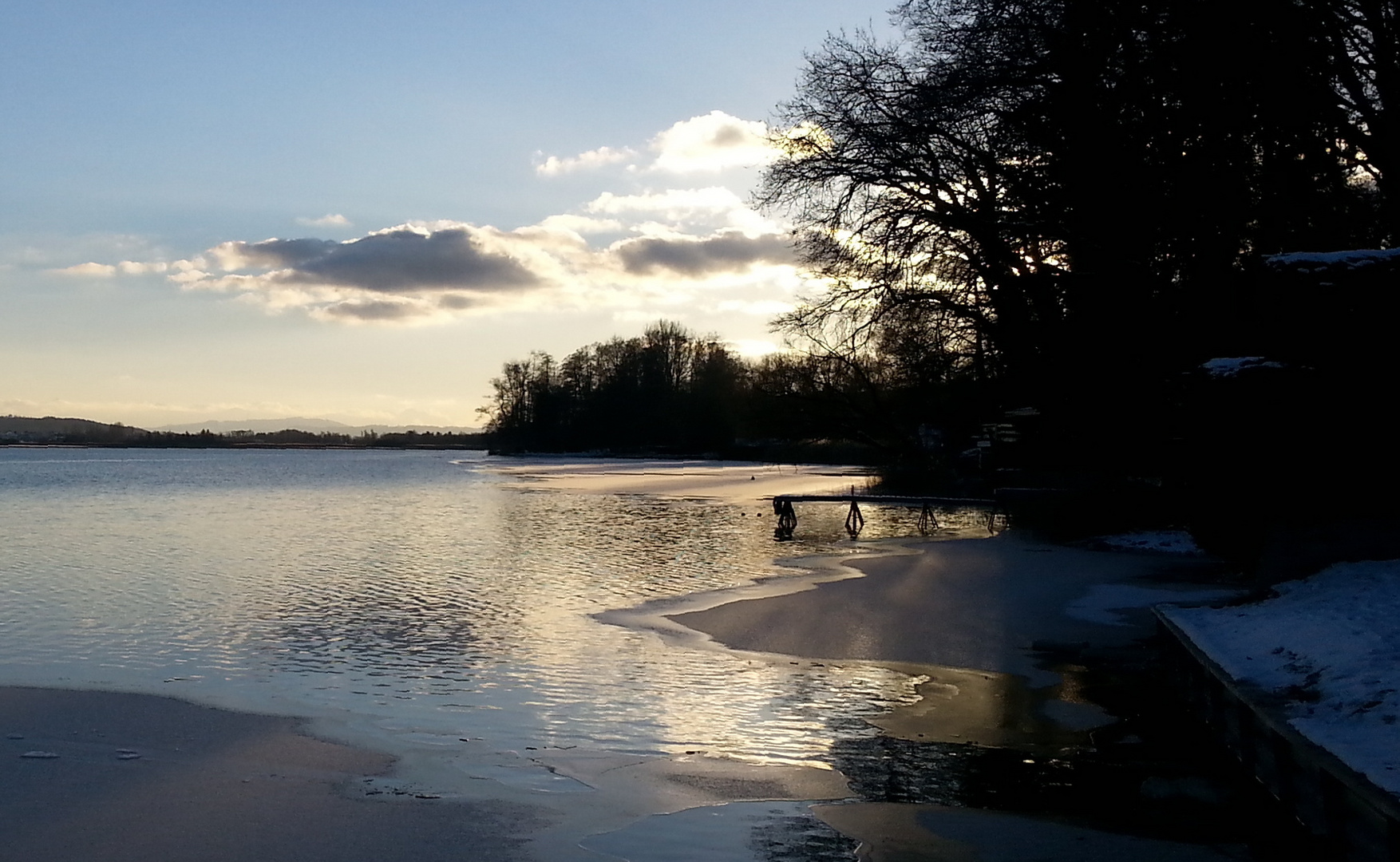 Winterstimmung am Pilsensee