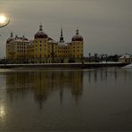 Winterstimmung am Schloss Moritzburg