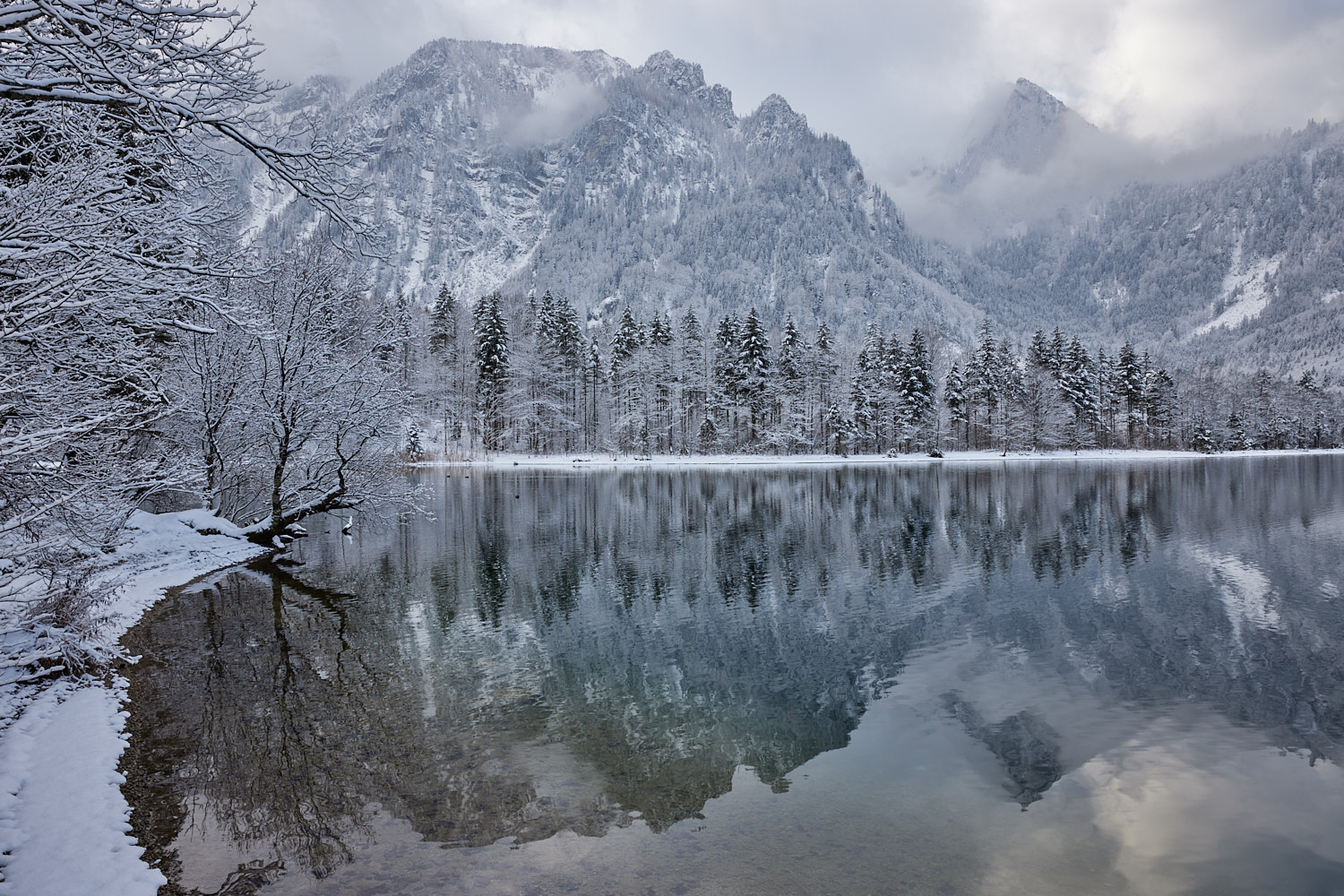 Winterstimmung am See