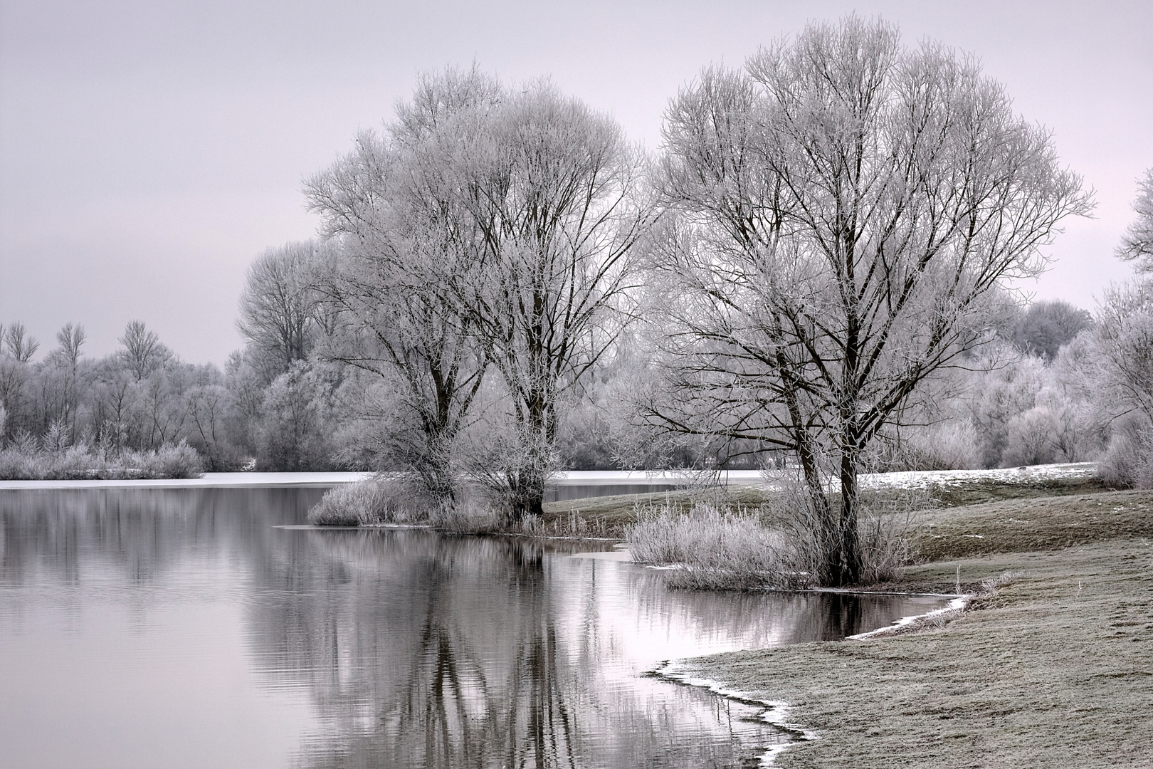 Winterstimmung am See