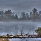 Winterstimmung am See II (Pseudo-HDR)