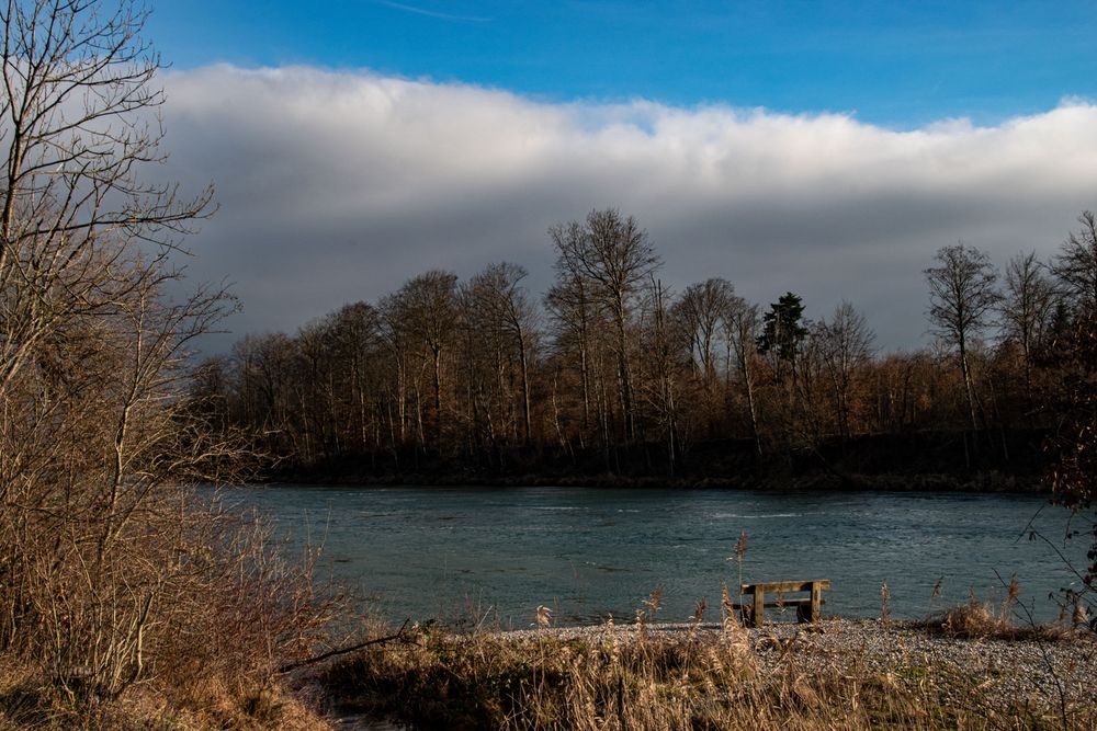 Winterstimmung an der Aare