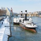 Winterstimmung an der Donau