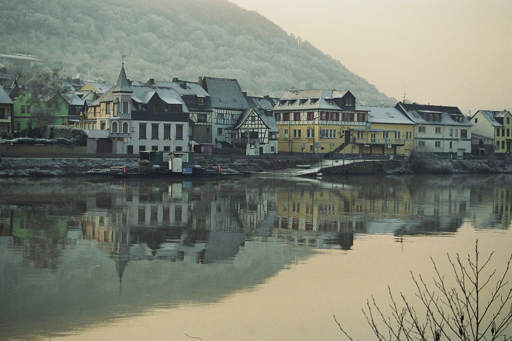 Winterstimmung an der Mosel