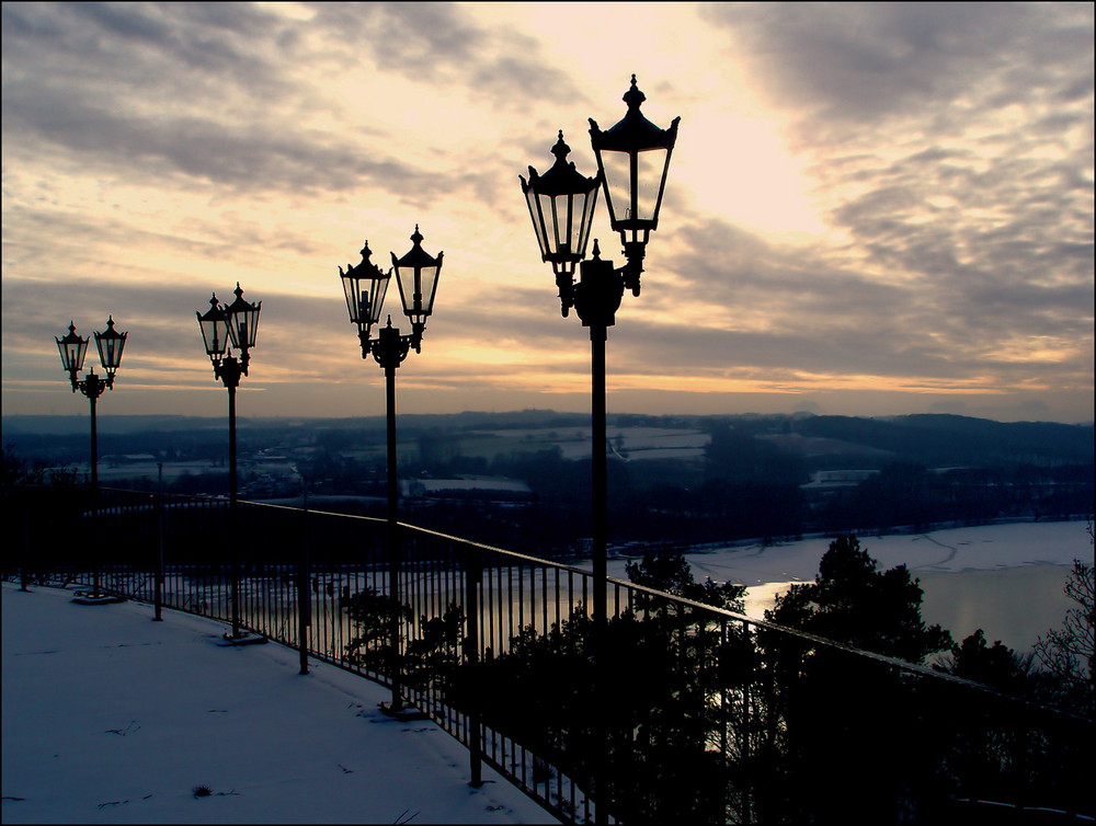 Winterstimmung an der Schwarzen Lene