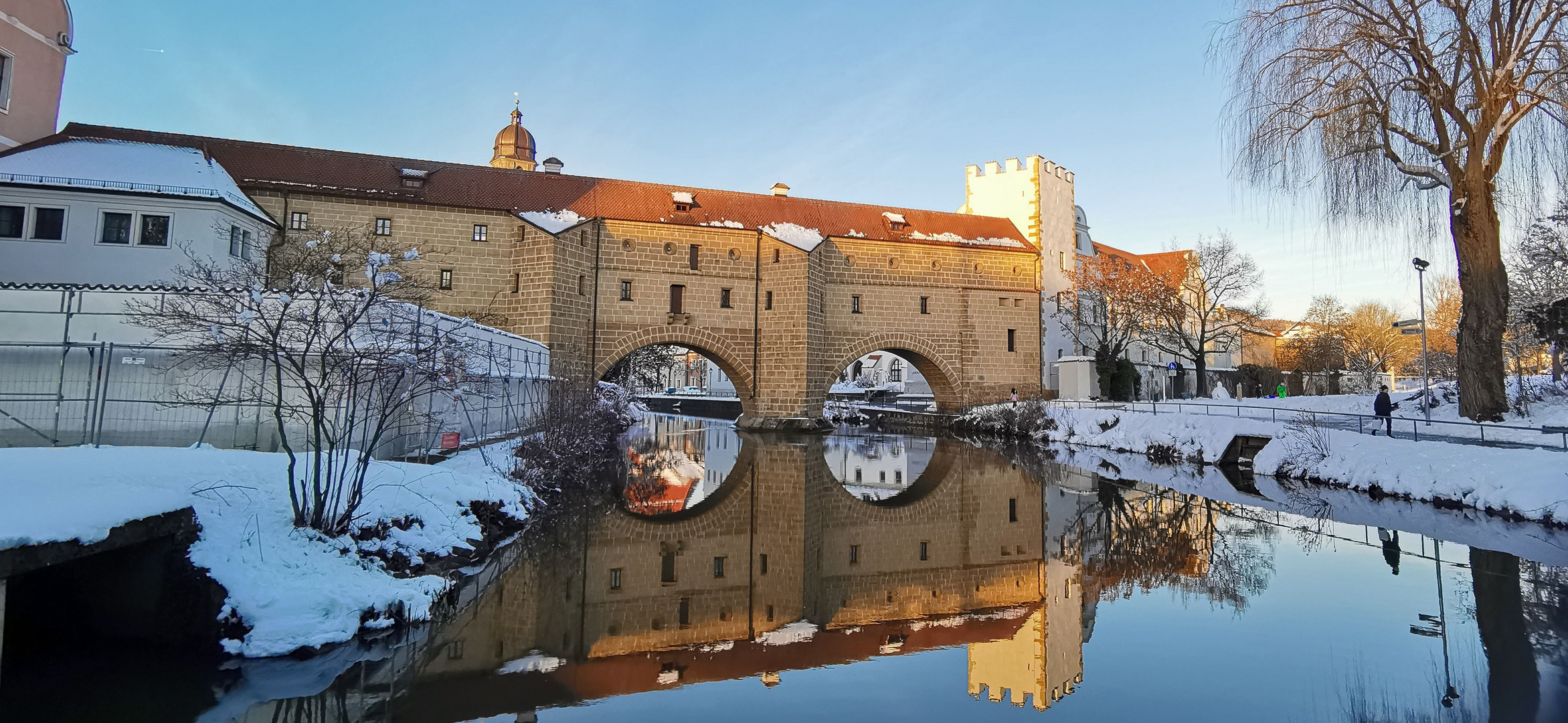 Winterstimmung an der Stadtbrille