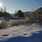 Winterstimmung an der Zschopau bei Lichtenwalde