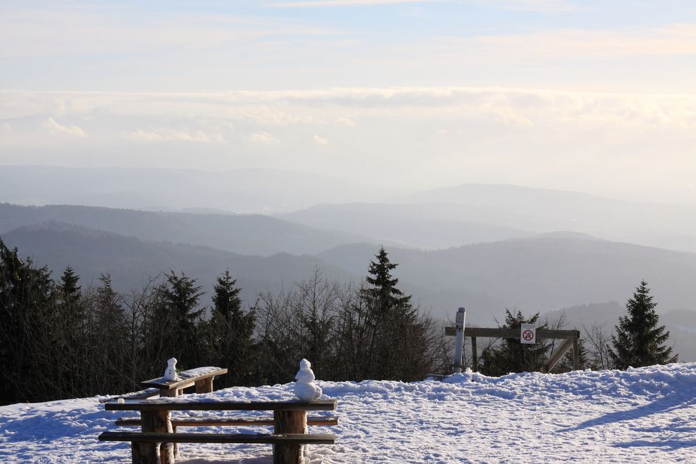 Winterstimmung auf dem Hochblauen