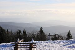 Winterstimmung auf dem Hochblauen