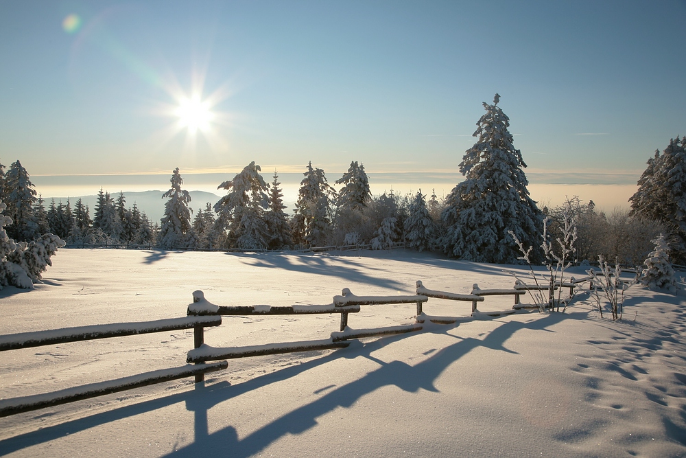 Winterstimmung auf dem Schliffkopf...