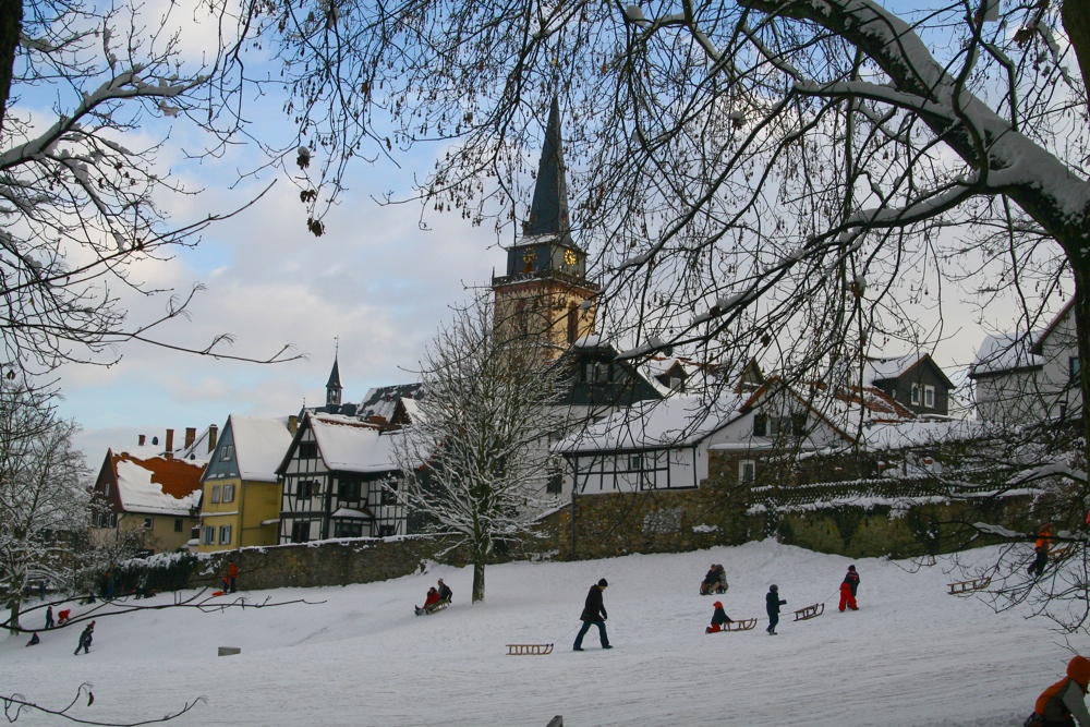 Winterstimmung auf der Bleiche