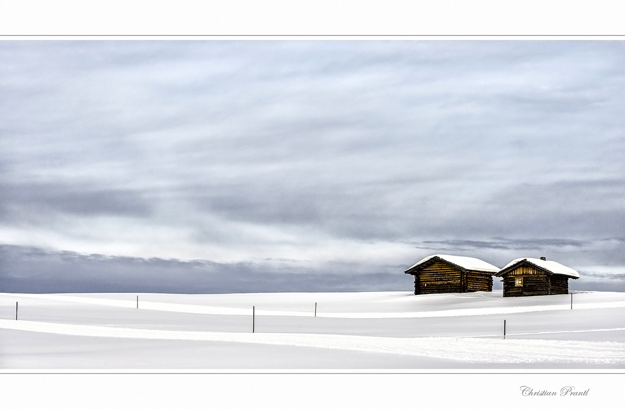 Winterstimmung auf der Seiser Alm