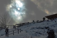 Winterstimmung auf Torfhaus am 12. Januar 2014