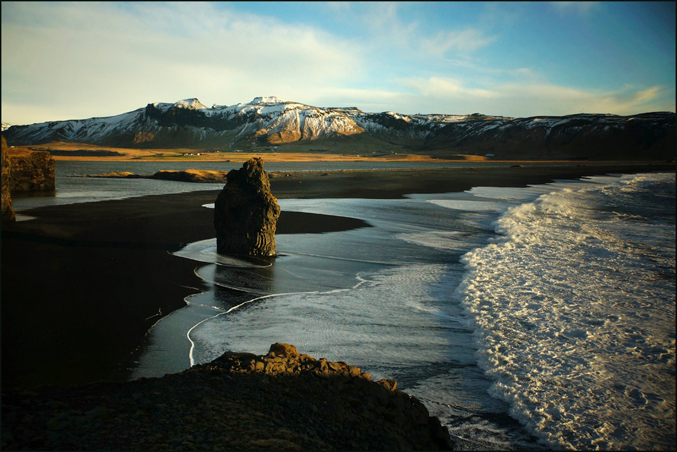 Winterstimmung bei Dyrholaey