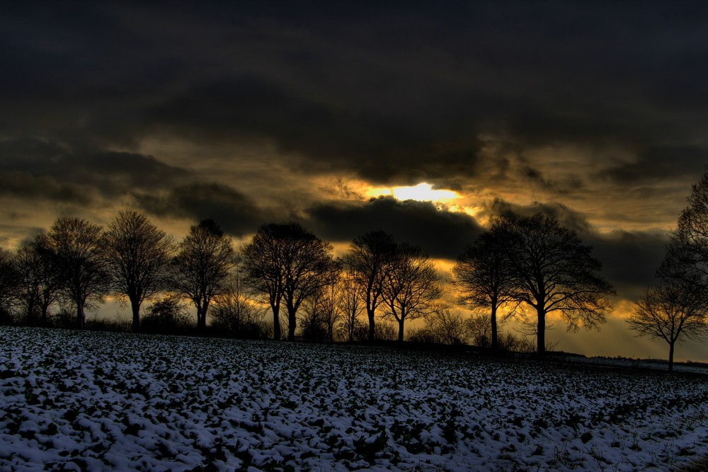 Winterstimmung HDR