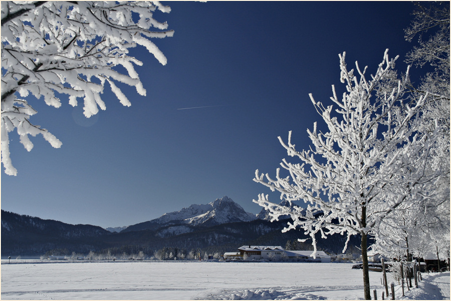 Winterstimmung im Allgäu..