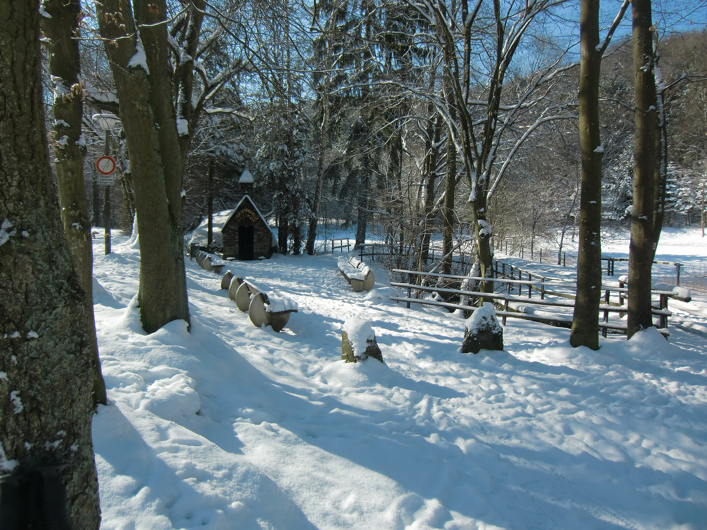 Winterstimmung im Bachemer Tal