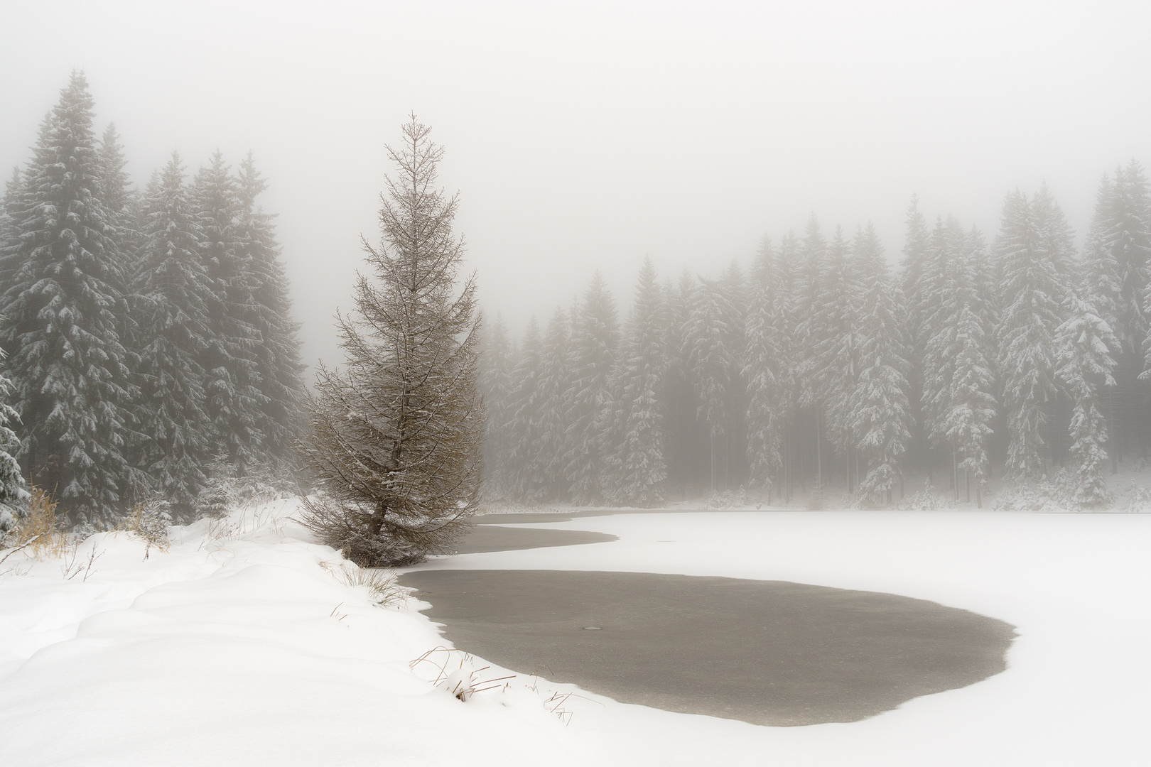 Winterstimmung im Erzgebirge