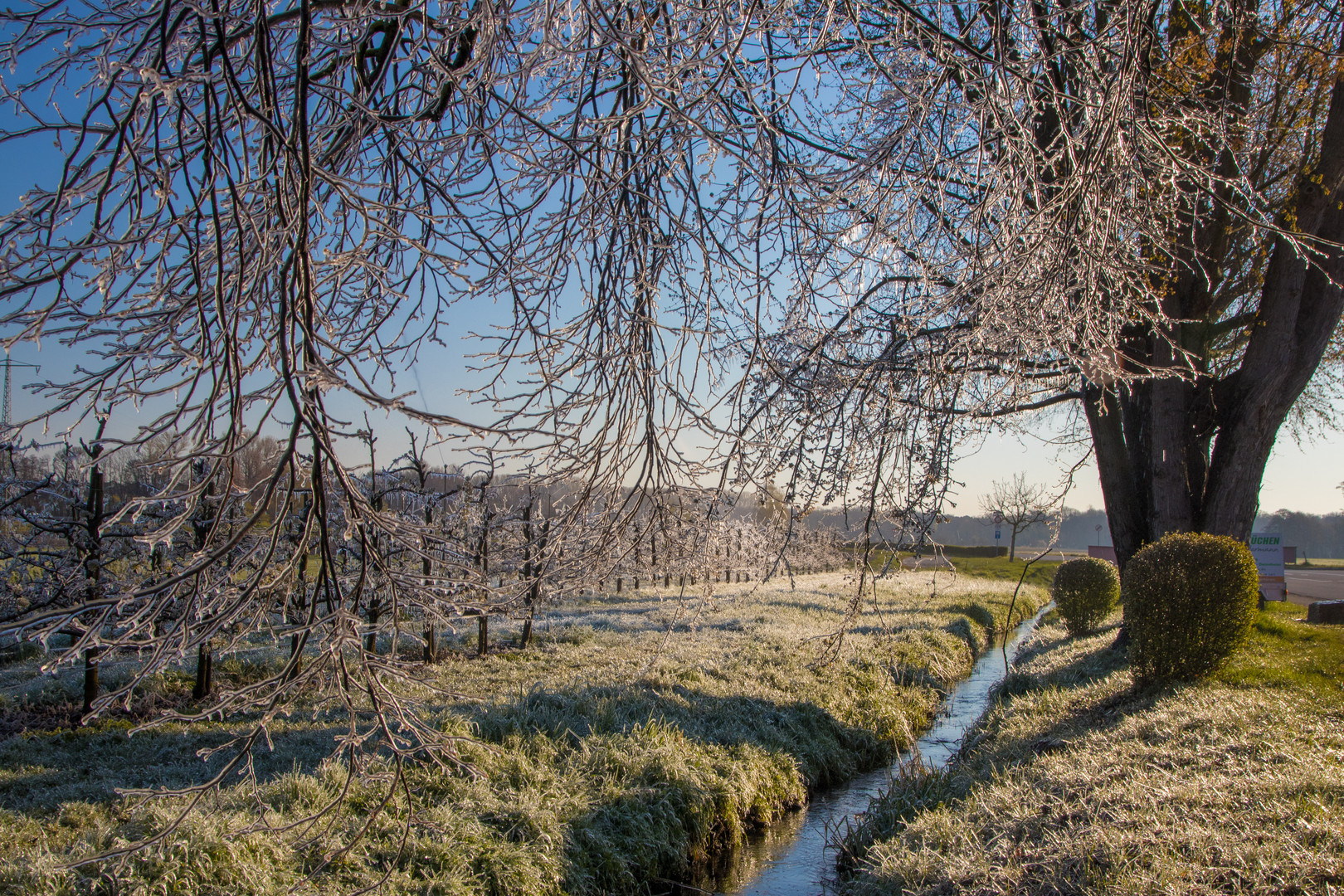 Winterstimmung im Frühling