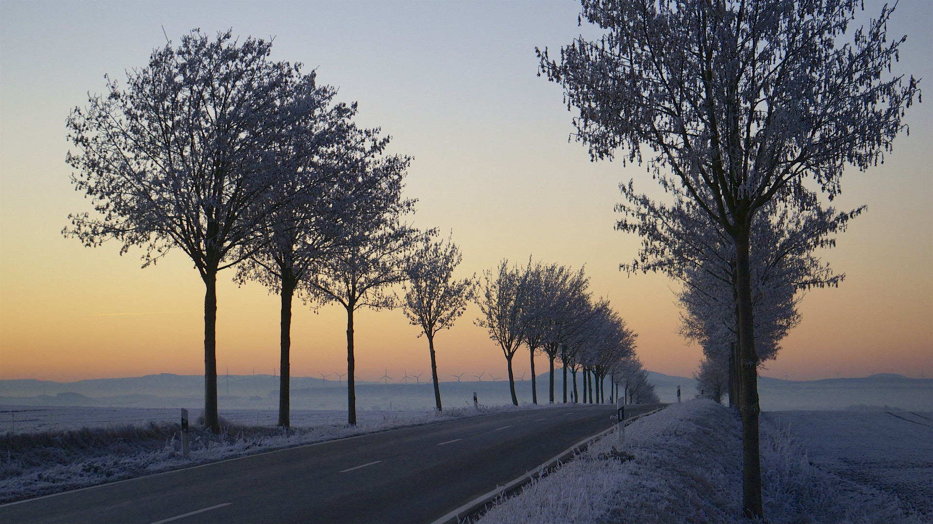 Winterstimmung im Herbst