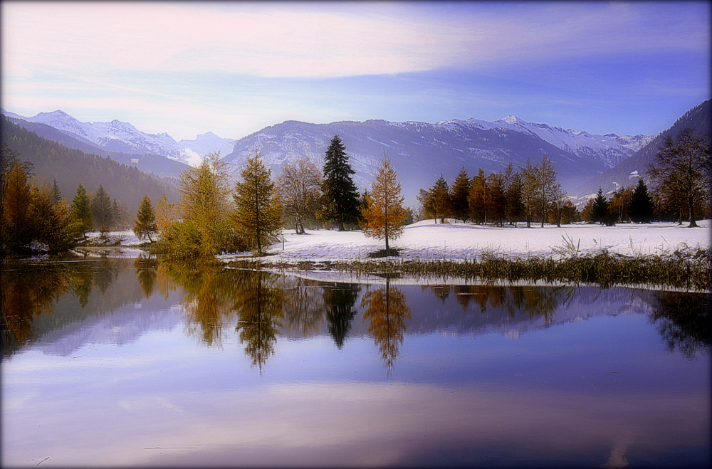 Winterstimmung im Herbst